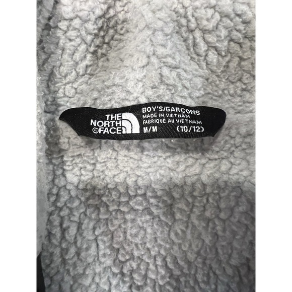 The North Face Boys Warm Storm Rain Jacket Black & Gray sz M 10/12 - Picture 5 of 14